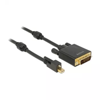 Video kabeļa adapteris DeLOCK 83727 Mini DisplayPort uz DVI-D 3m