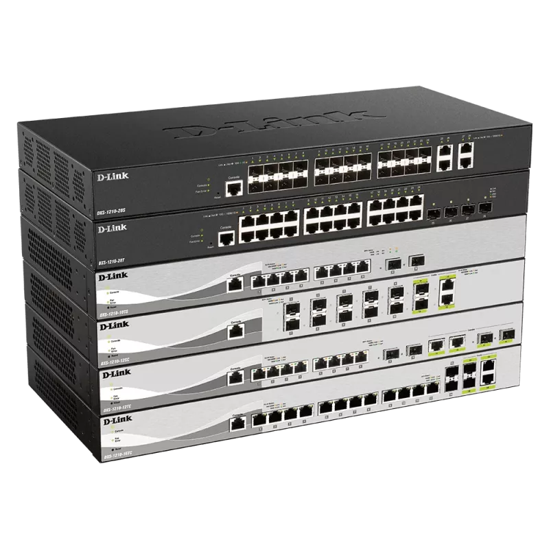 D-Link 24-portu 10G SFP+, 4-portu 10GBASE-T viedais pārvaldāmais slēdzis