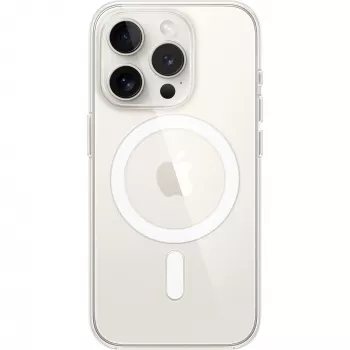 Apple iPhone 15 Pro vāciņš ar MagSafe - caurspīdīgs