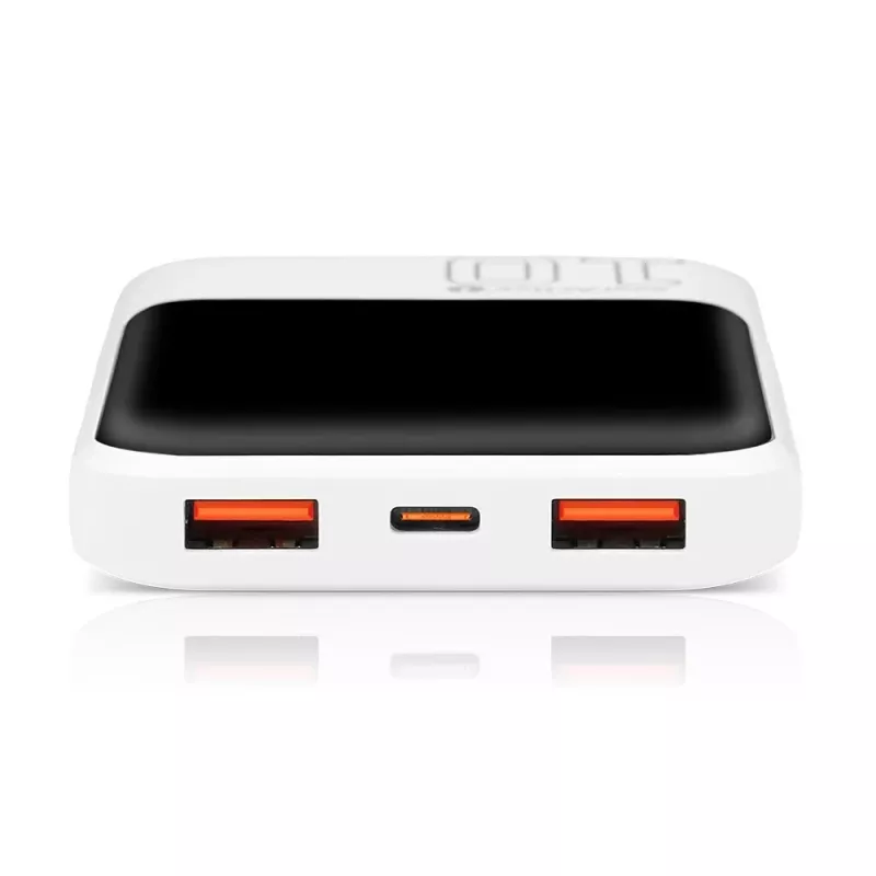 Ārējais akumulators everActive EB-10Q 10 000 mAh, 2× USB izejas, 22,5W QC4.0