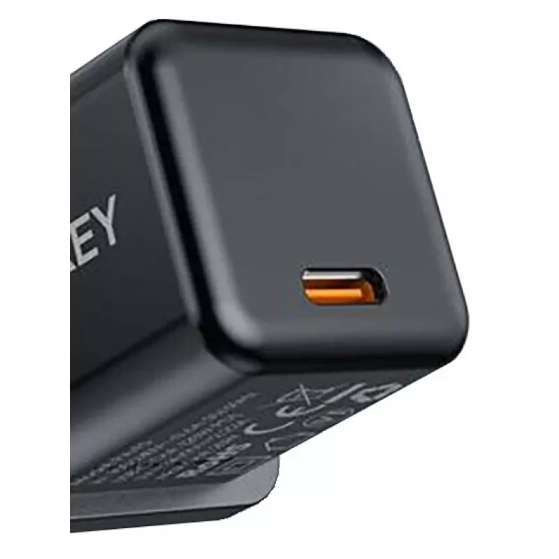 Mini lādētājs PA-F5 OEM Melns 1xUSB-C 20W PD Power Delivery
