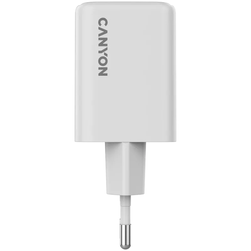 Canyon CU45AC universālais baltais maiņstrāvas ātrās uzlādes iekštelpu lādētājs