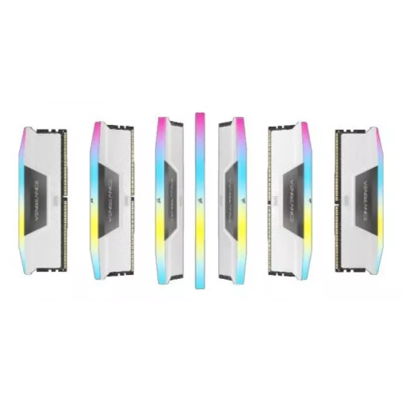 Corsair VENGEANCE RGB DDR5 5600MT/s 64GB (2x32GB) White - 64 GB - DIMM