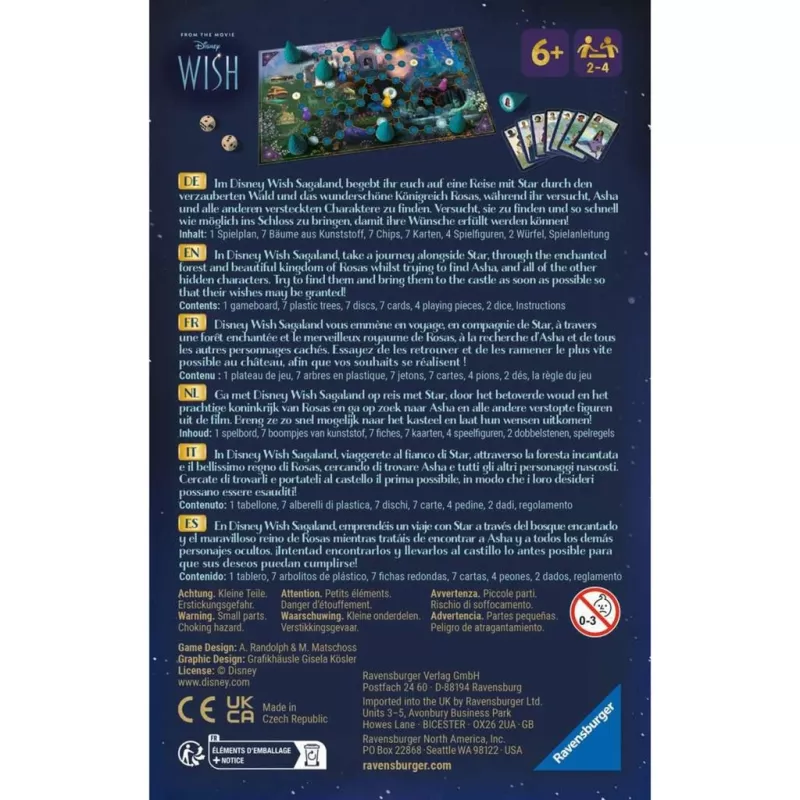 Disney Wish Sagaland, galda spēle