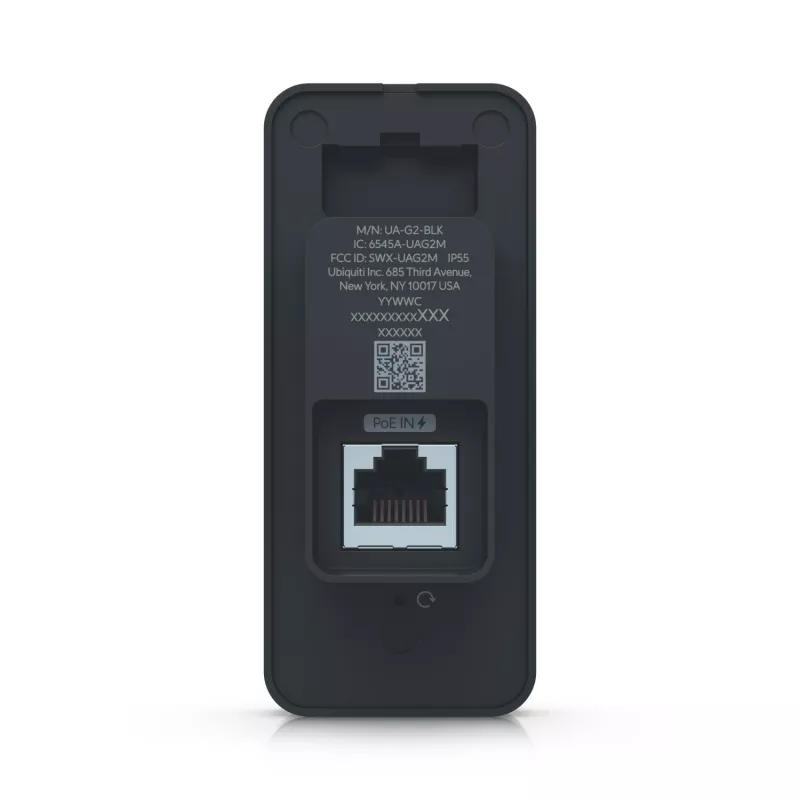 Ubiquiti Access Reader G2 pamata piekļuves kontroles lasītājs melns 0,7 W skaļrunis 48 V