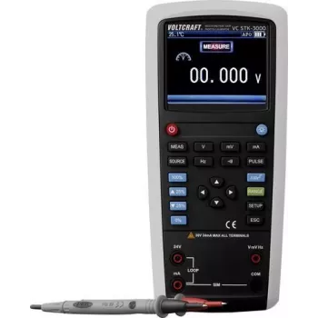 VOLTCRAFT VC STK-3000 kalibrators, spriegums, strāva, frekvence, 6x AA baterijas iekļautas (VC-11947165)