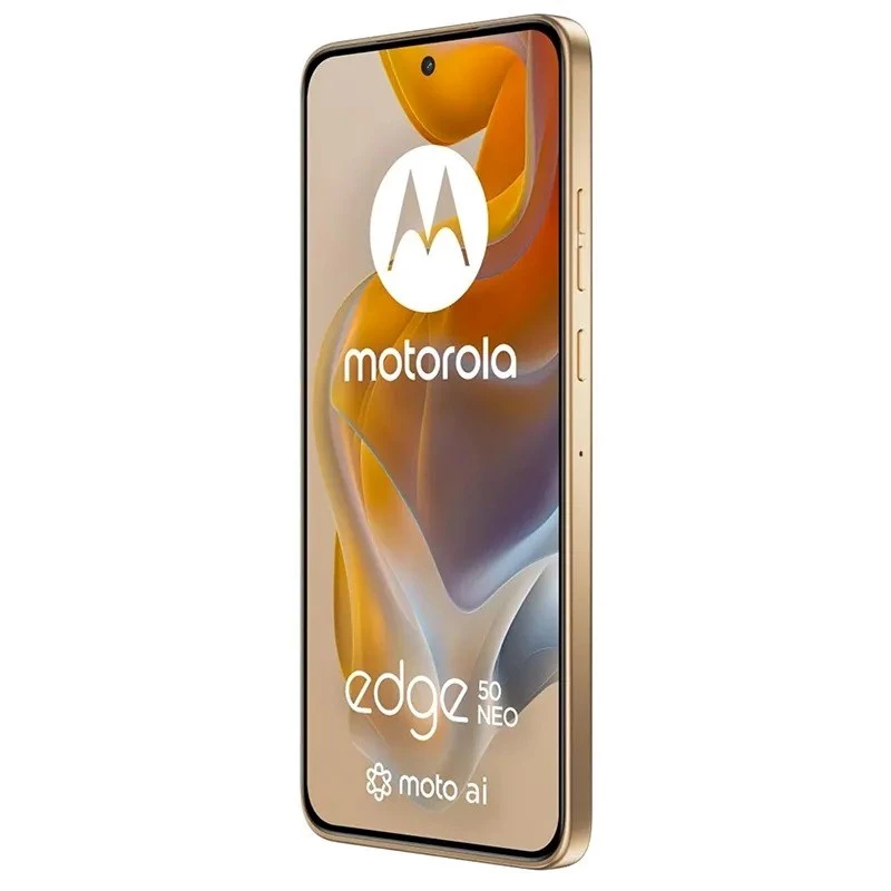 Motorola edge 50 Neo 16,1 cm (6.36 collas) Dual SIM Android 14 5G USB Type-C 8 GB 256 GB 4310 mAh Bēšs