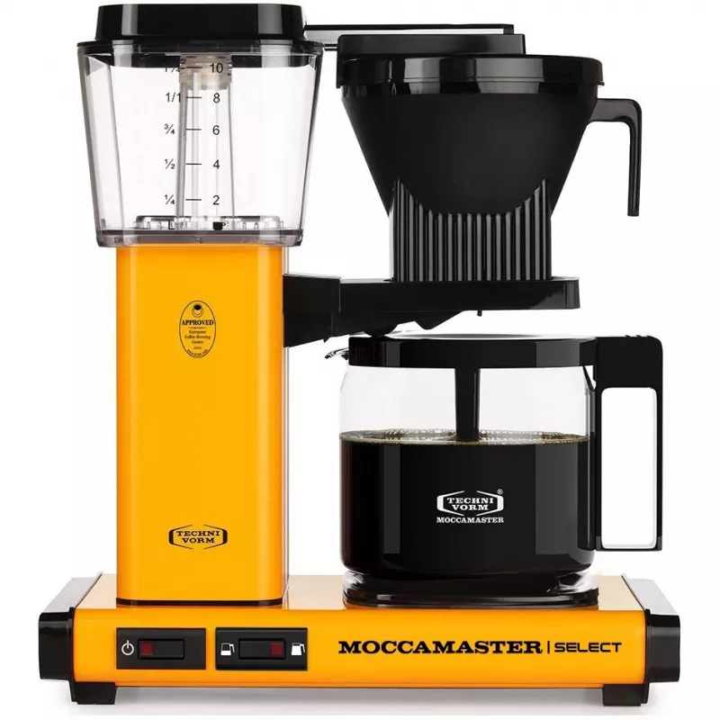Pilienveida kafijas automāts Moccamaster 1.25 L KBG Select dzeltena Pepper