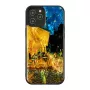 Aizsargājošs tālruņa maciņš iKins Apple iPhone 12 Pro Max — melns Cafe Terrace