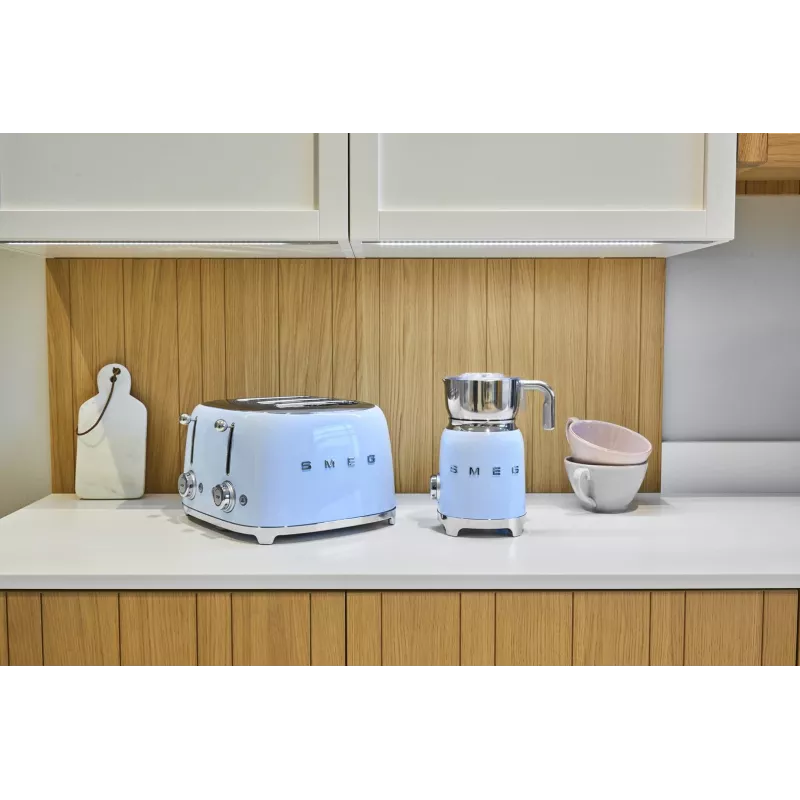 Smeg 50's Style TSF03PBEU tosteris pastelzilā krāsā