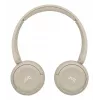 JVC HA-S59W austiņas, vadu un bezvadu, galvas lente, mūzikas/ikdienas lietošanai, USB Type-C, Bluetooth, bēšs