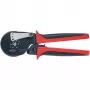 Wiha 41246 kabeļu presēšanas instruments, melns, sarkans