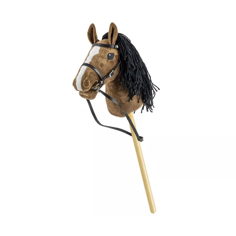 Zirgs uz kociņa Hobby Horse tumši brūns