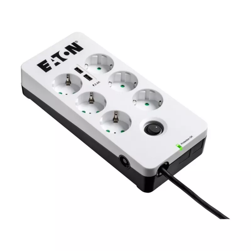 Strāvas sadalītājs Eaton Protection Box 6 USB DIN