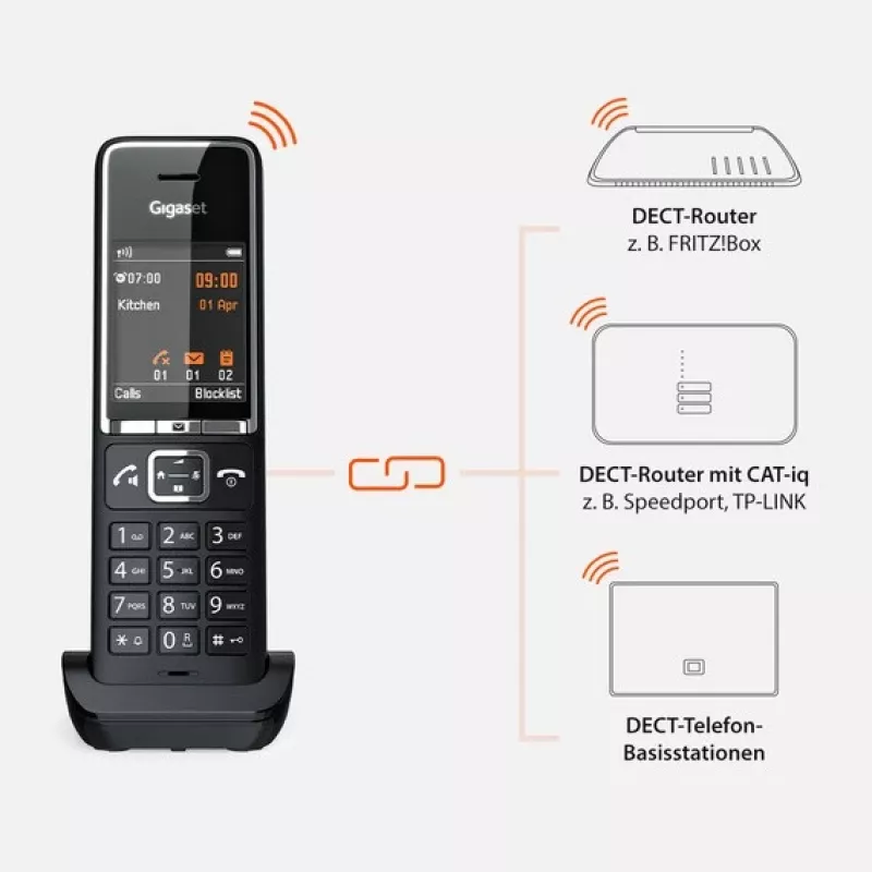 Universālā klausule Gigaset Comfort 550HX
