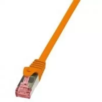 Tīkla kabelis LogiLink 2m Cat.6 RJ-45 S/FTP oranžs