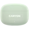 Canyon TWS-9 CNS-TWS9G austiņas – patiesi bezvadu – Bluetooth 5.4 – iekšauss – 6h + 30h darbības laiks – USB-C uzlādes futrālis – skārienjutīga vadība – zaļa