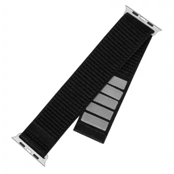 Neilona pulksteņa siksniņa FIXED Sporty Strap FIXNST2-436-BK melnā krāsā 38/40/41 mm pulksteņiem