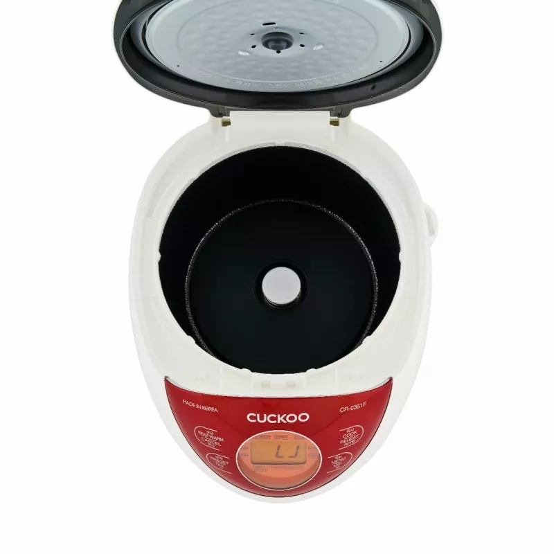 Cuckoo CR-0351F RED rīsu vārāmais katls 0,54 L 425 W Sarkans, Balts