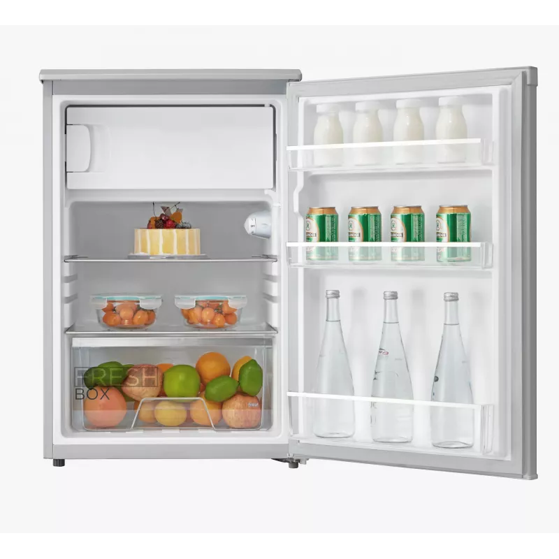 Brīvi stāvošs ledusskapis Midea MDRD168FGE01 — 113L (ledusskapis 97L, saldētava 16L), 84.5 cm, balts