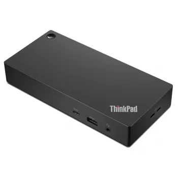 Lenovo ThinkPad Universal USB-C Vadu USB 3.2 Gen 1 (3.1 Gen 1) Type-C Melns