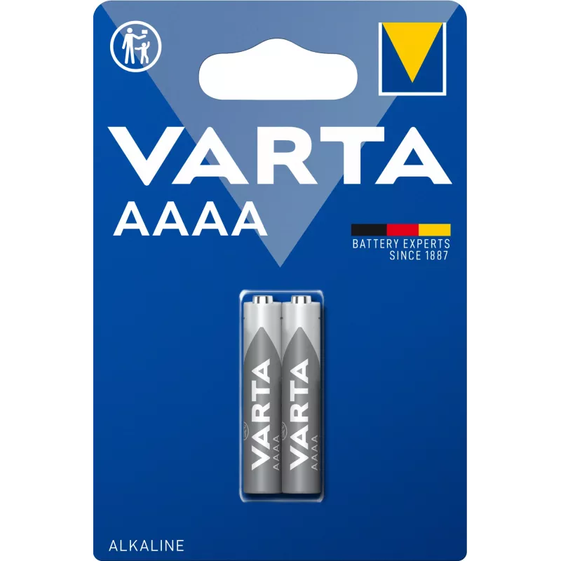 Varta Professional 4061 - Akumulators 2 x AAAA - sārma - 640 mAh (04061101402)