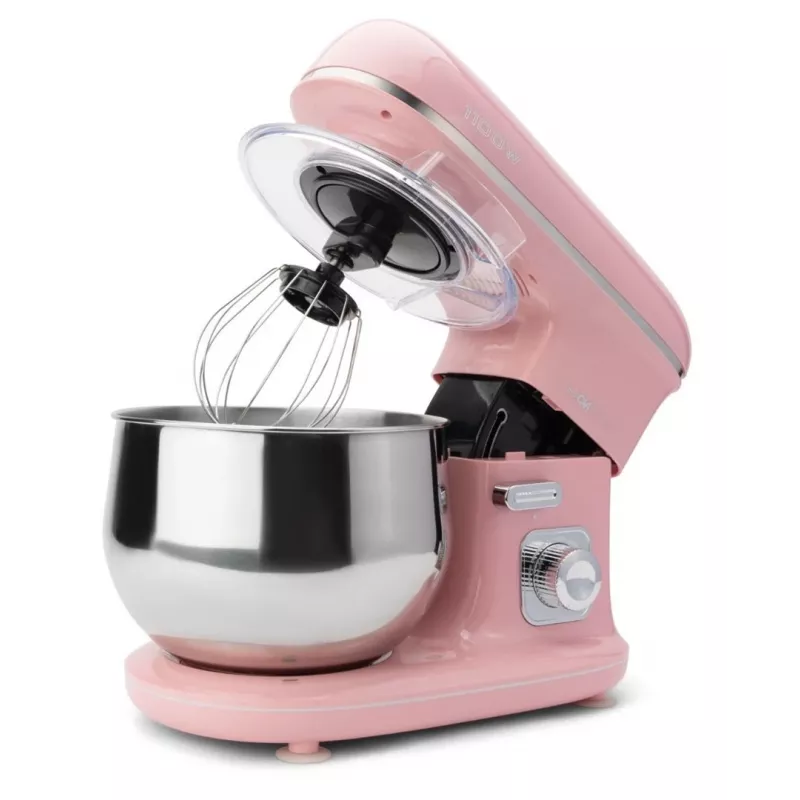 Stacionārais mikseris CLATRONIC KM 3711 — 1100 W, 5 l bļoda, rozā