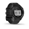 GPS golfa pulkstenis GARMIN Approach S12, melns, 43 mm korpuss, silikona siksniņa, 30 h GPS akumulatora darbība
