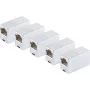 Adapter ShiverPeaks 71220-8M-SET5 modulārais plākstera savienotājs Cat 5, 8 pozīciju RJ45
