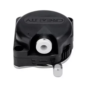 Ekstrūderis Creality 3D printeriem — modelis 4001020076, saderīgs ar Sermoon V2, CR-200B Pro, Ender-3 S1; krāsas: Melns/Sudraba/Balts