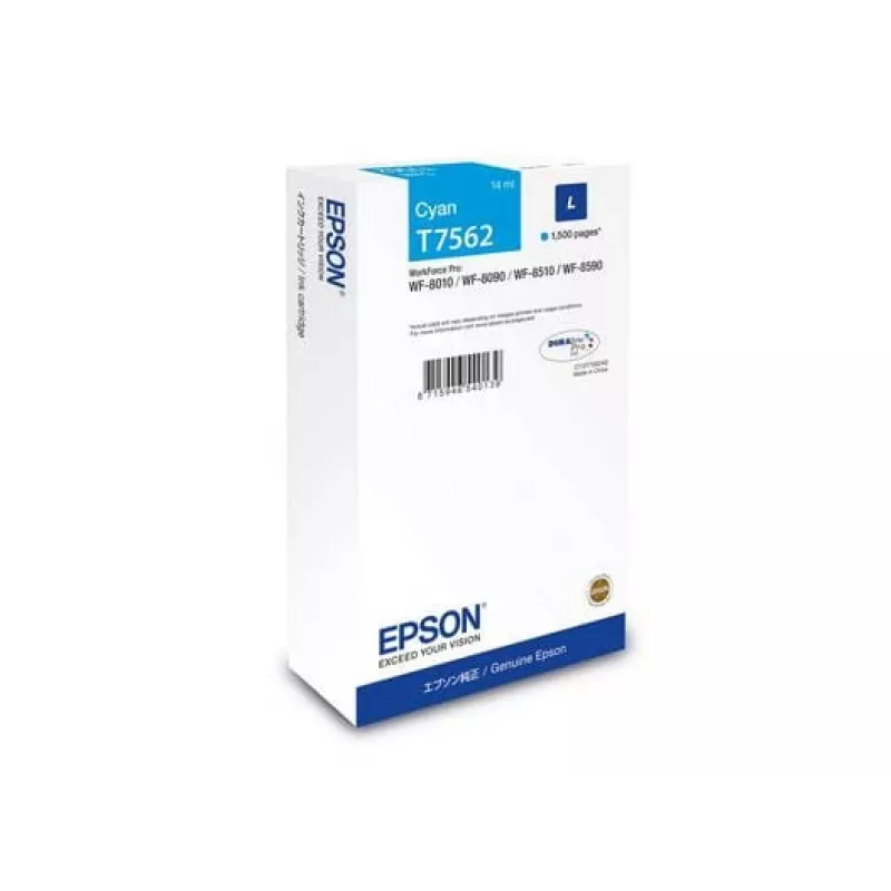 Epson C13T75624N tintes kasetne 1 gab. Oriģināla ciāna