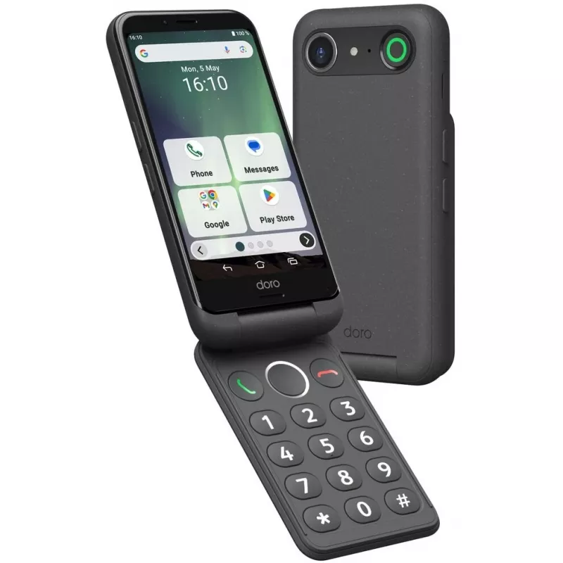 Viedtālrunis Doro Aurora A20 4.5 collu 4GB 64GB Melns