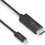 PureLink IS2201-010 - 1 m - USB Type-C - HDMI - vīriešu - vīriešu - taisns (IS2201-010)