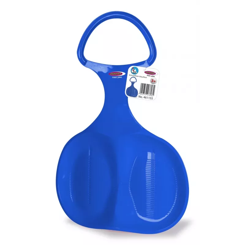 Jamara Snow Play Snow Glider zils — plastmasas ragaviņas, 570×380×30 mm, bērniem no 3 gadiem