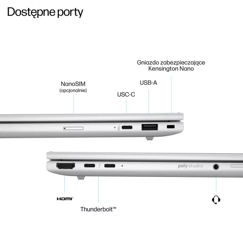 Portatīvais dators HP EliteBook G8 Ultra 7 255U 14.0 inch WUXGA IPS 400nits AG 32GB DDR5 5600 SSD1TB Intel Arc Kamera 5 Mpx W11Pro