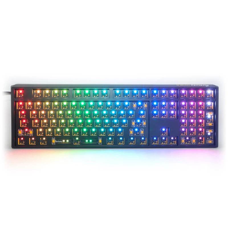Ducky One 3 Hot-Swap Barebone tastatūra Gaming USB ASV angļu valoda Melna