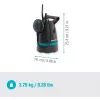 Iegremdējamais sūknis Gardena 8600 BASIC