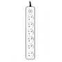 TRACER Power Strip Zebra 1.5 m 6 sockets