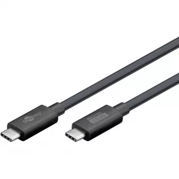 USB-C kabelis WENTRONIC USB4 Gen4 1,2 m — atbalsta 16k@60Hz un 4K@120Hz