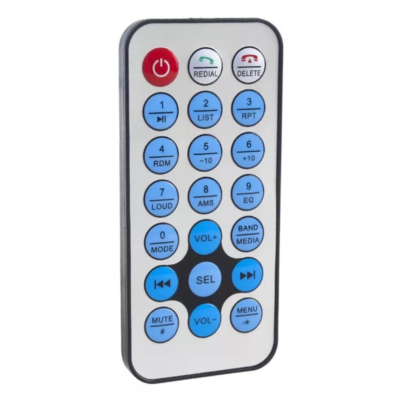 Audiocore AC9100 radio Auto Digitāls Melns, Sarkans