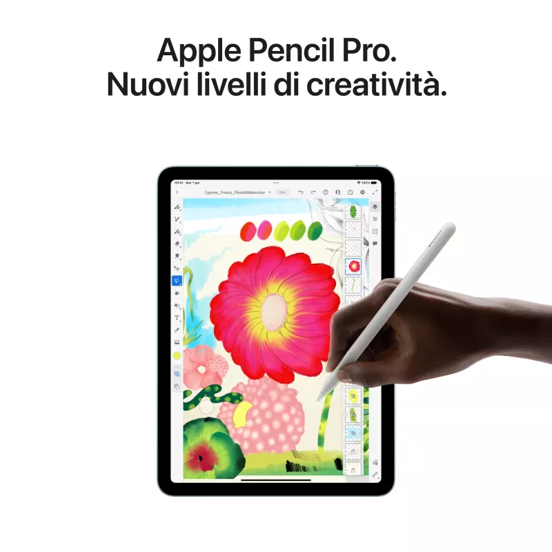 Apple iPad 11-inch Air Wi-Fi 128GB - Zils