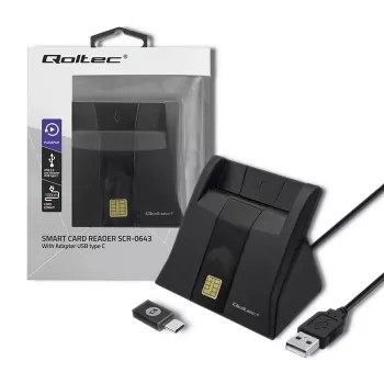 RFID lasītājs Qoltec 50643