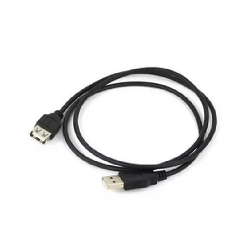 USB kabelis Star Micronics USB 2.0 1m melns vīriešu/vīriešu