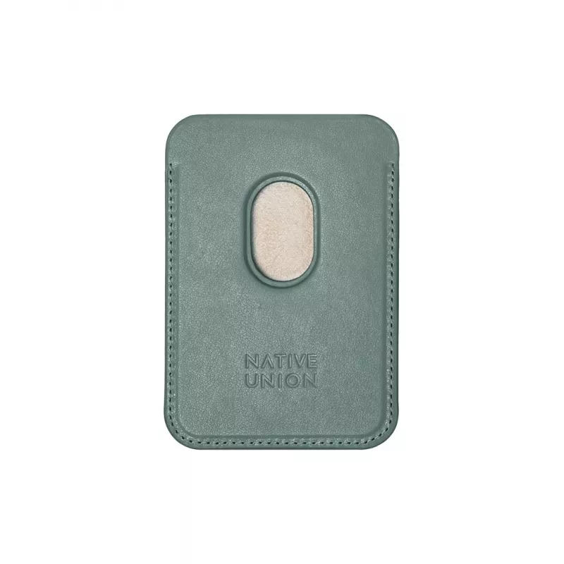 Wallet case native union (Re)Classic zaļa saderīgs ar iPhone 15/15 Pro/15 Plus/15 Pro Max, iPhone 14/14 Pro/14 Plus/14 Pro Max, iPhone 13/13 Pro