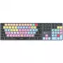 Klaviatūra LogicKeyboard LKB-PT-TM — Pilnizmēra (100%) Bluetooth QWERTZ vācu, titāna pelēks