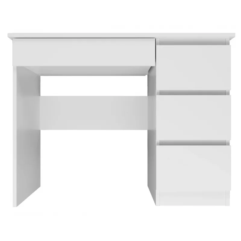 Datorgalds Top e shop MIJAS P BIEL KPL — taisnstūrveida skaidu plātnes galda virsma, balta