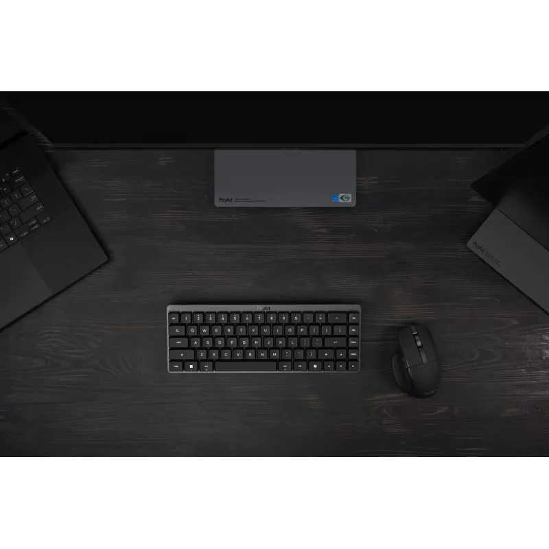 Tastatūra ASUS ProArt KD300 65% mehāniska RGB, USB + RF bezvadu + Bluetooth, melna