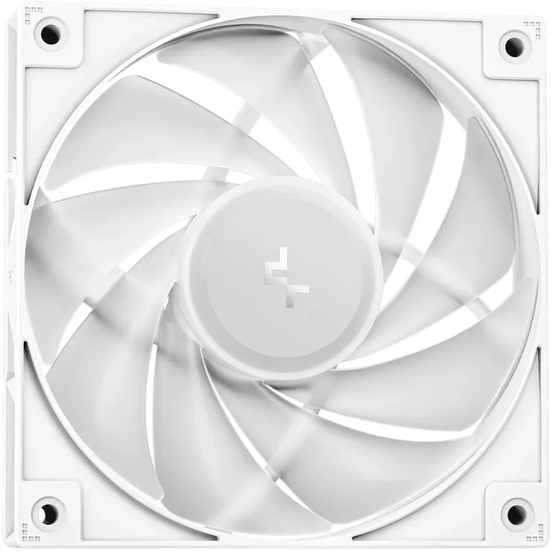 Viss vienā šķidruma dzesētājs DeepCool LE360 WH V2 12 cm Balts — 360 mm radiators, 3x120 mm ventilatori, LGA 1851 atbalsts