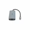 Dicota USB-C 8-in-1 Multi Hub 4K PD 100W sudraba