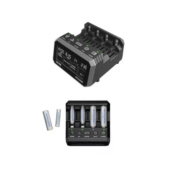 Baterijas lādētājs SKYRC NC2200 4 kanālu AA/AAA 2200mAh elementiem